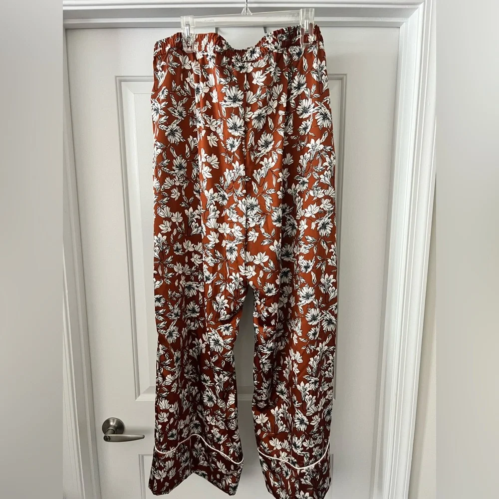 La Ligne Women’s Floral Wide Leg Trousers - Picture 2 of 10